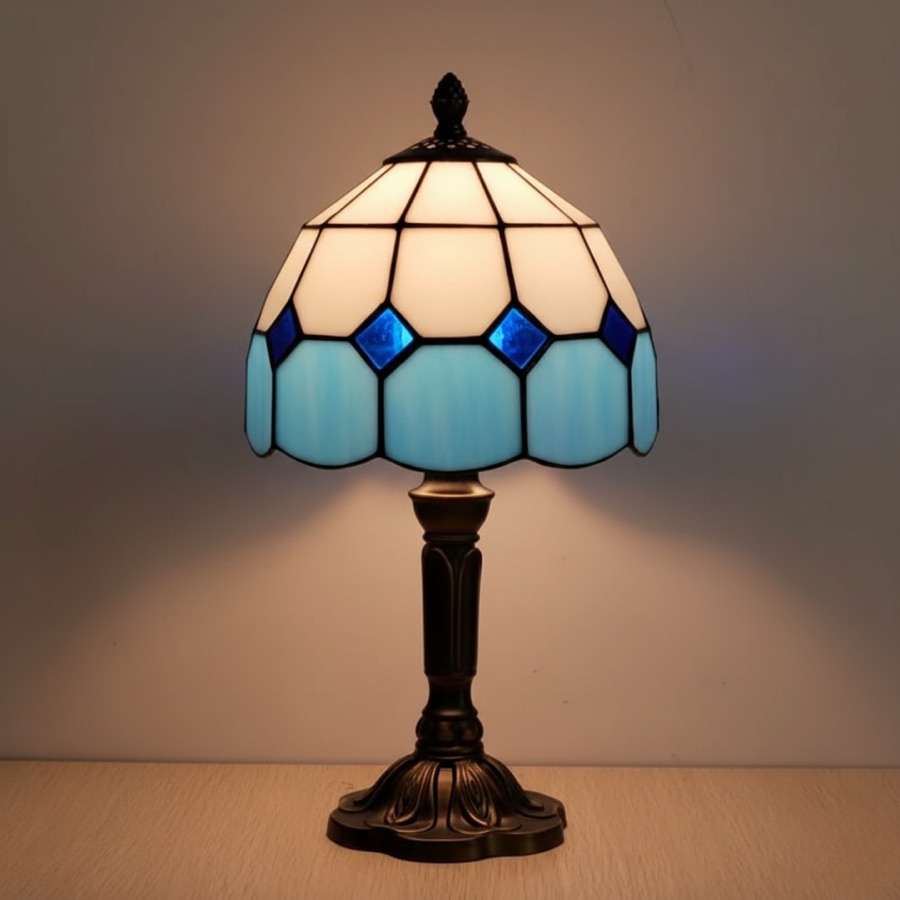 Luminária de Mesa LED Estilo Mediterrâneo