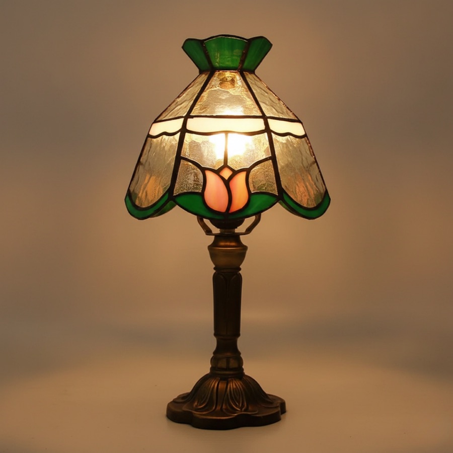 Luminária de Mesa LED Barroca Antiga