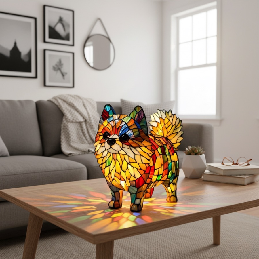 Luminária Pomeranian Vibrante