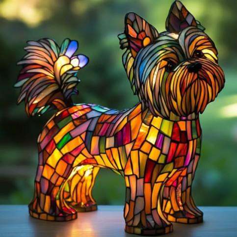 Luminária Yorkshire Terrier Radiante