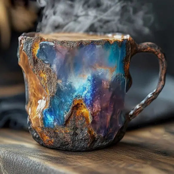 Canecas de Café com Cristais e Minerais